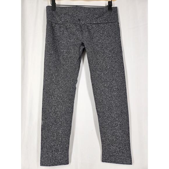 MPG WOMEN'S GRAY ATHLETIC WORKOUT COMPRESSION LEGGINGS – SIZE MEDIUM - Picture 2 of 10